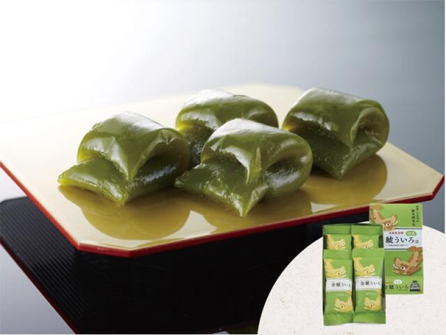 金鯱ういろ抹茶味4個入